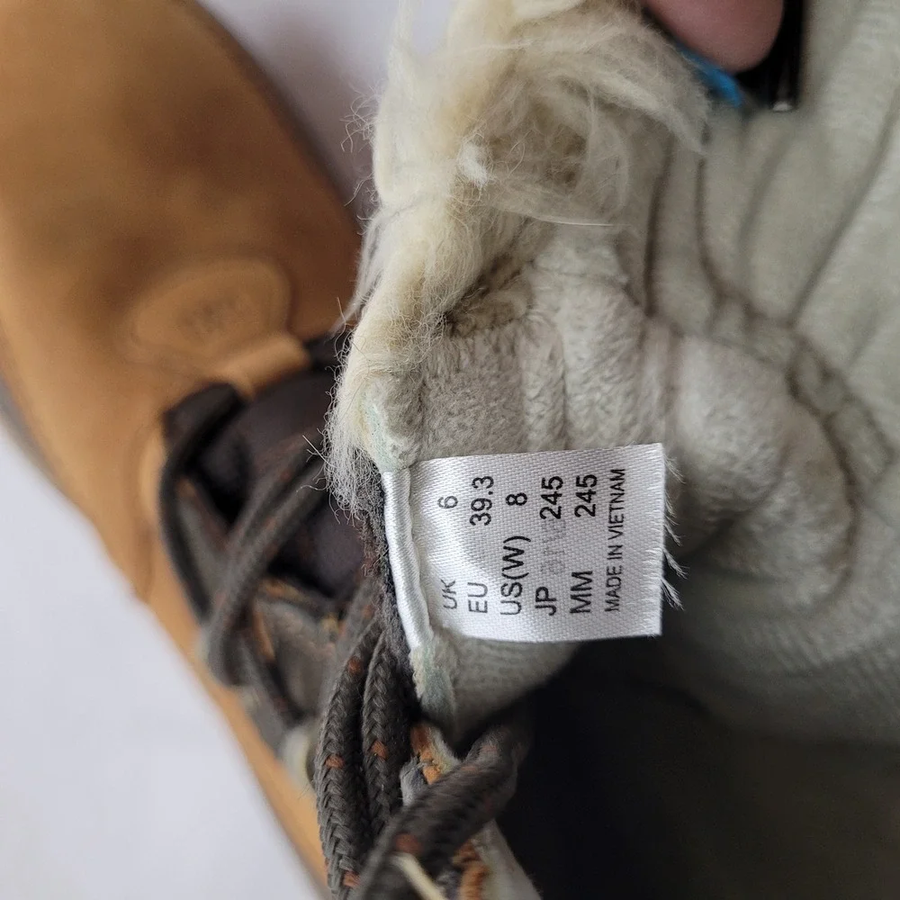 Helly Hansen W Garibaldi 2 Waterproof Leather Winter Boots Brown Womens 8